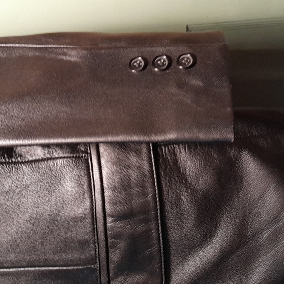 Men's Black Leather Jacket 🖤 - Picture 4 of 6